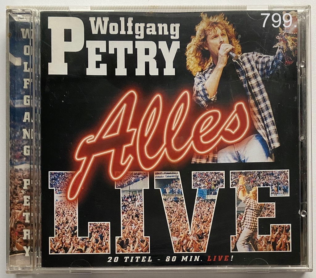 WOLFGANG PETRY Alles LIVE CD wyd. 1999 rok BMG