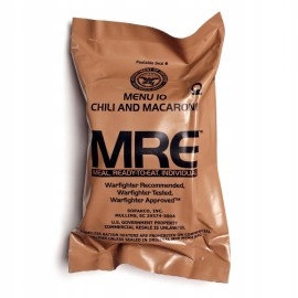 MRE USA ARMY Racja Żywnościowa Menu 17 - Pork Sausage Patty, Maple Flavored