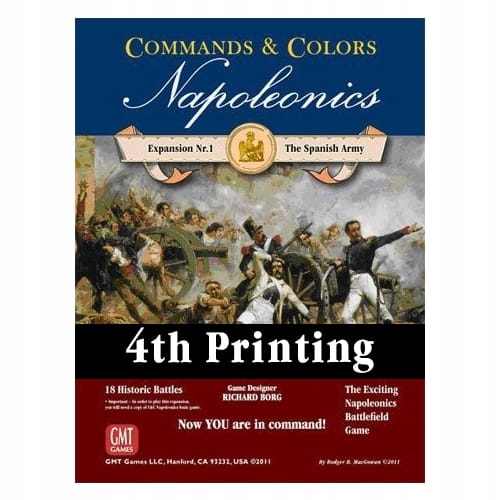 Commands & Colors: Napoleonics Expansion #1 - The Spanish Army 4th print