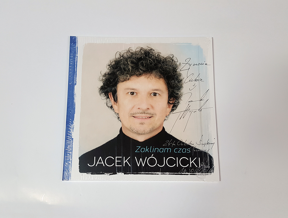 Winyl Jacek Wójcicki - Zaklinam czas z Autografem!