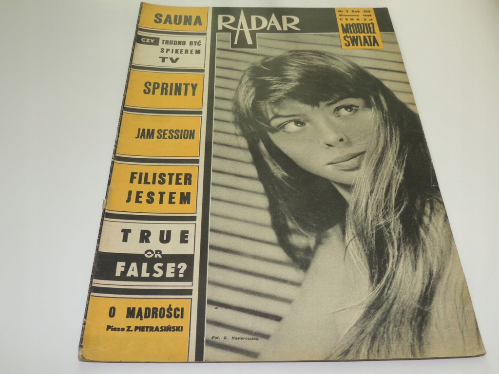 RADAR 3/1960 Barbara Kwiatkowska, Andrzej Munk