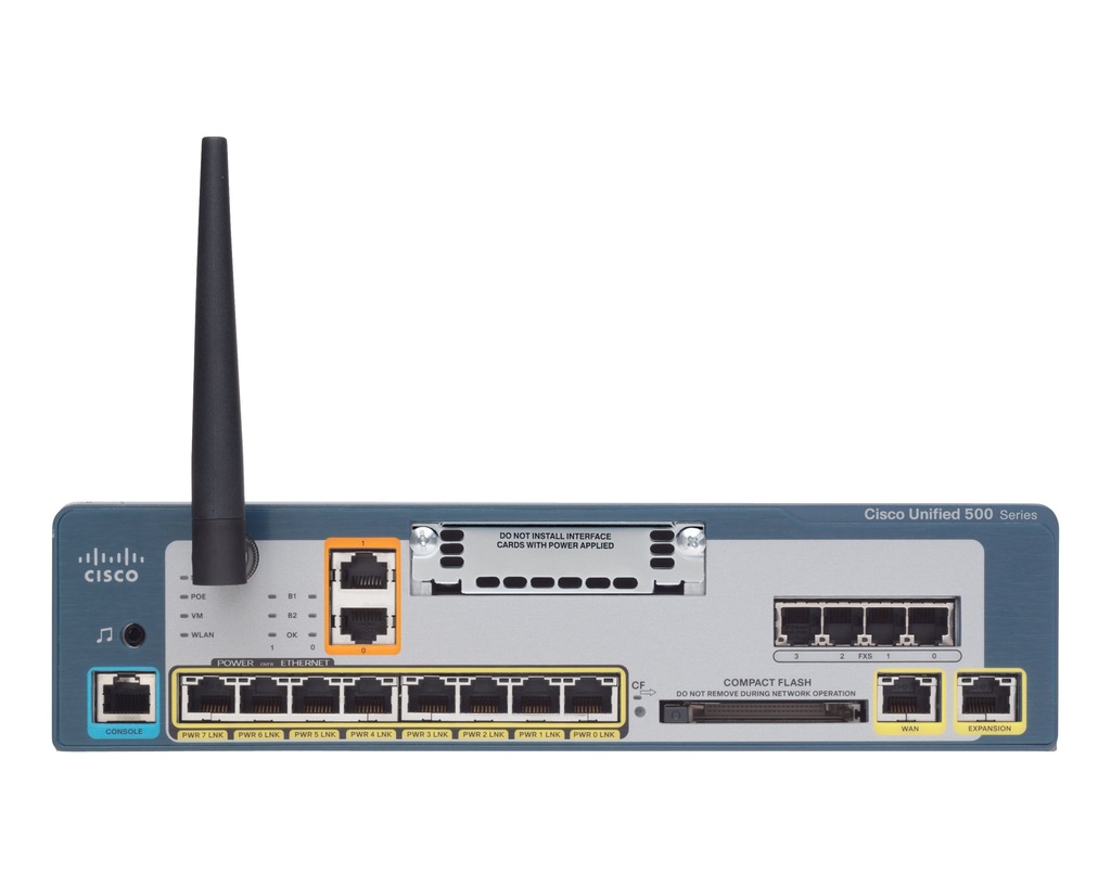 CENTRALA TELEFONICZNA CISCO UC520W-8U-2BRI-K9