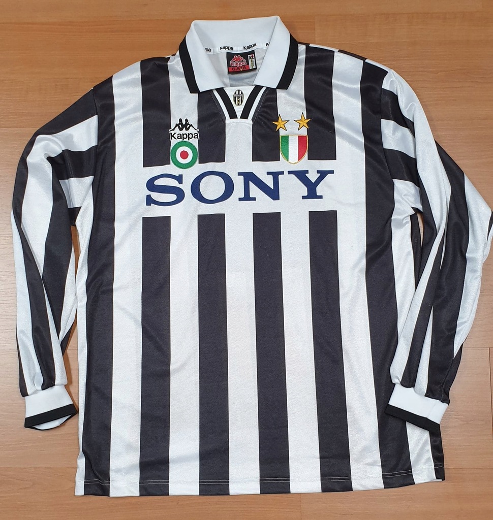 Koszulka Juventus 1995/1996 XL L/S Kappa oryginał