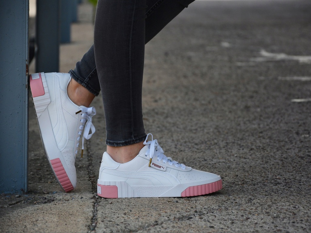 Puma cali white rose gold cheap