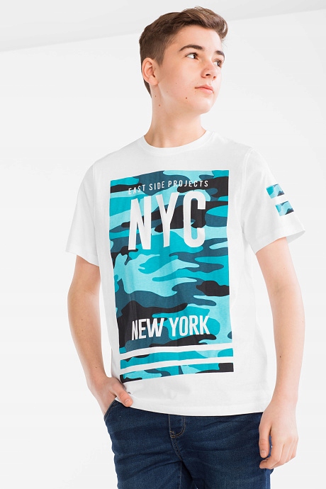 C&A T-shirt 158 164 NYC MORO