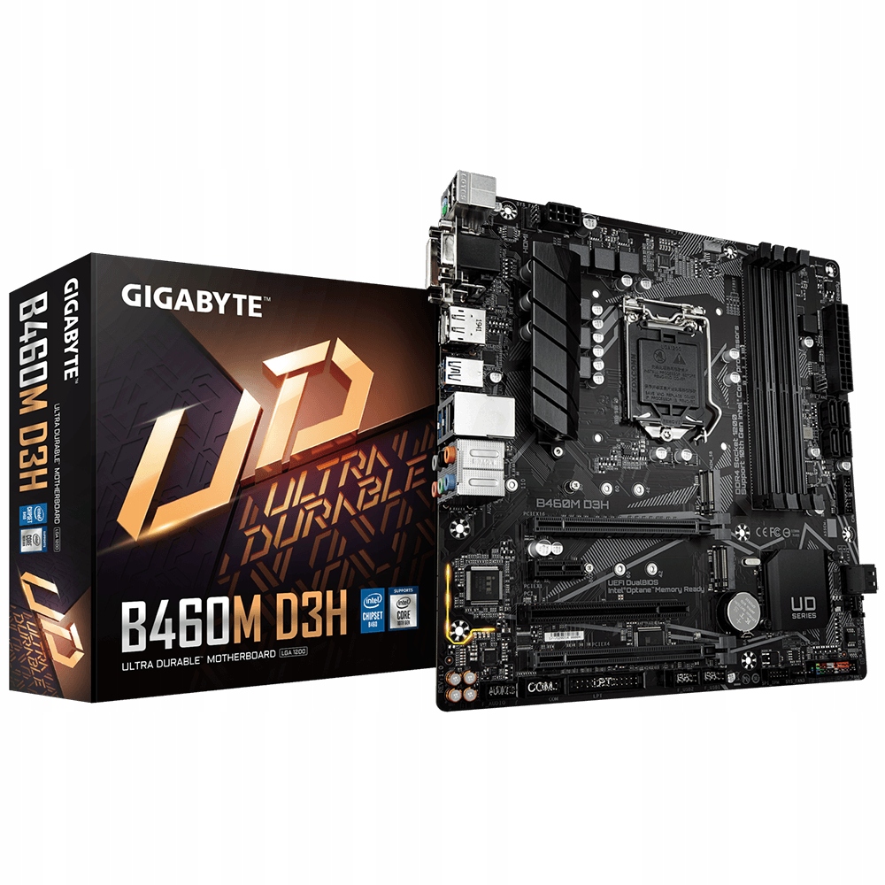 ZESTAW PŁYTA GIGABYTE B460M CPU I5-10400F RAM 16GB - 11070381500