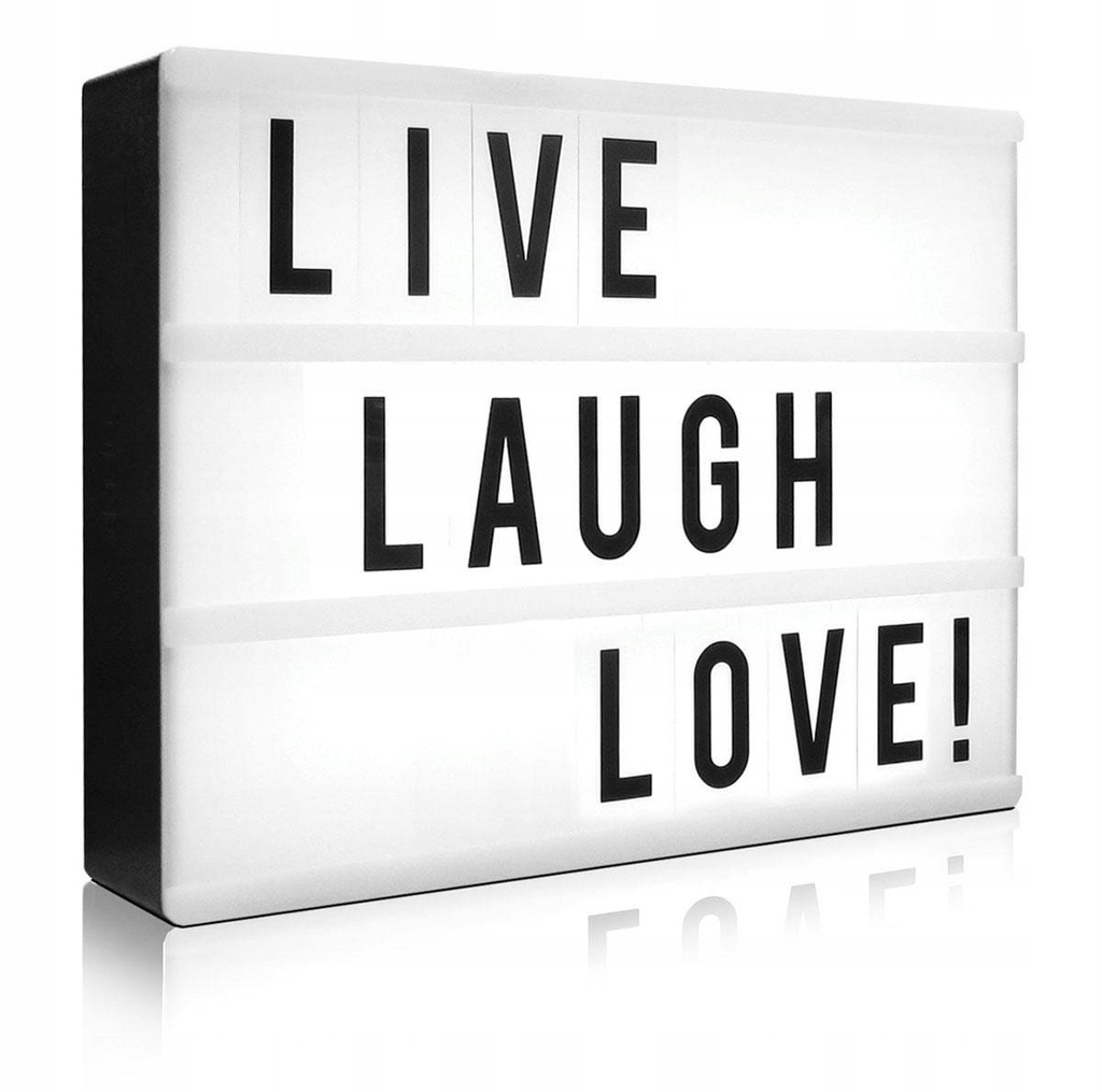 ZD79A LIGHT-BOX TABLICA Z NAPISAMI LED