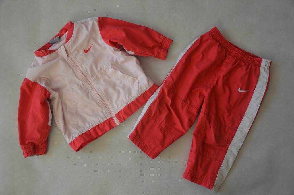 Dres bluza spodnie ocieplany NIKE 9-12m. 74-80 cm.