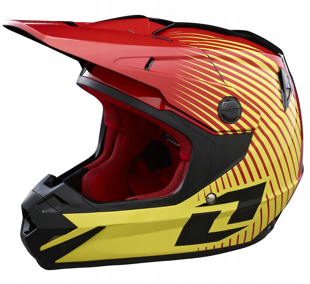 ONE ATOM PHANTOM kask czarno-żółty S cross offroad