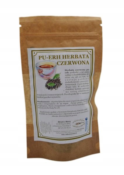 Herbata czerwona Pu-Erh 100g SKLEP ZIELARSKI