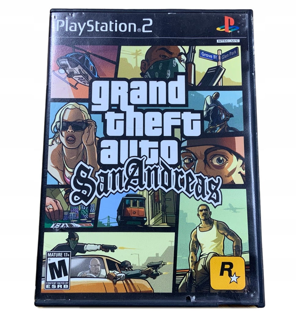 диск gta san andreas на playstation 3