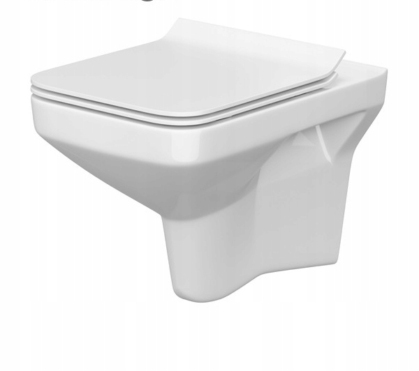 CERSANIT MISKA WC COMO CLEANON + DESKA SLIM WOLNOOPADAJĄCA WYPINANA