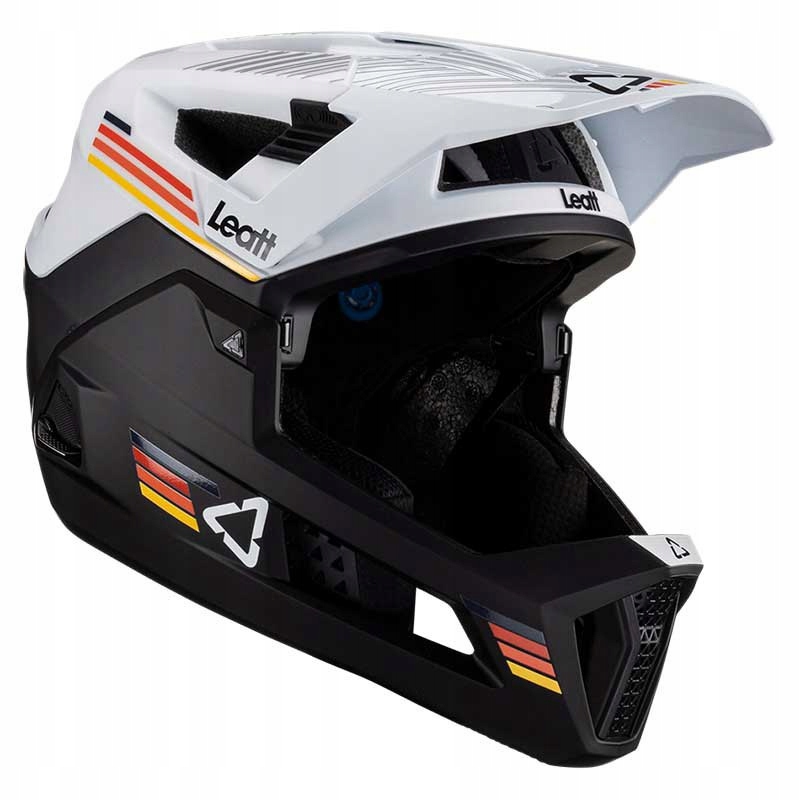 KASK MTB ENDURO 4.0 WYPINANA SZCZĘKA V23 WHITE L 5