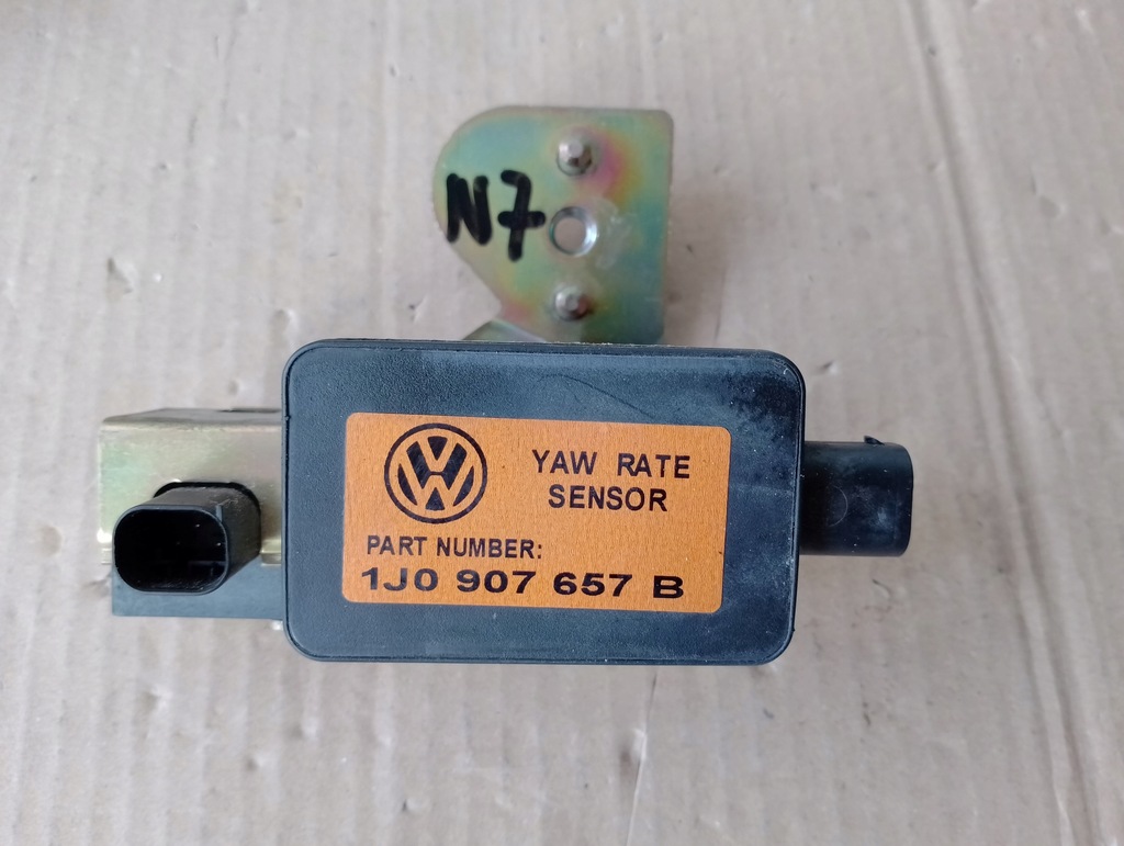 VOLKSWAGEN GOLF IV BORA A3 AUDI A3 CZUJNIK SENSOR MODUŁ ESP 1J0907657B