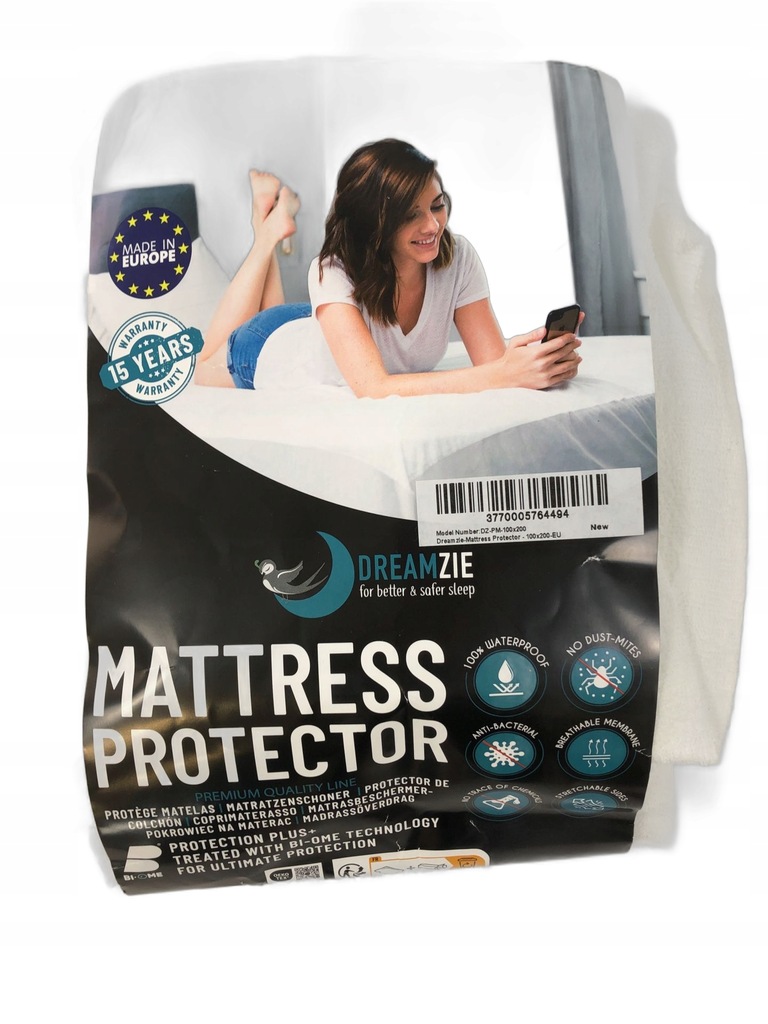 Ochraniacz Na Materac Dreamzie 200 X 100 cm