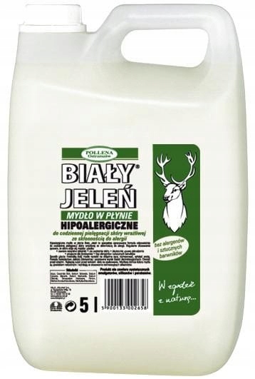 POL BIAŁY JELEŃ mydło w płynie.5L