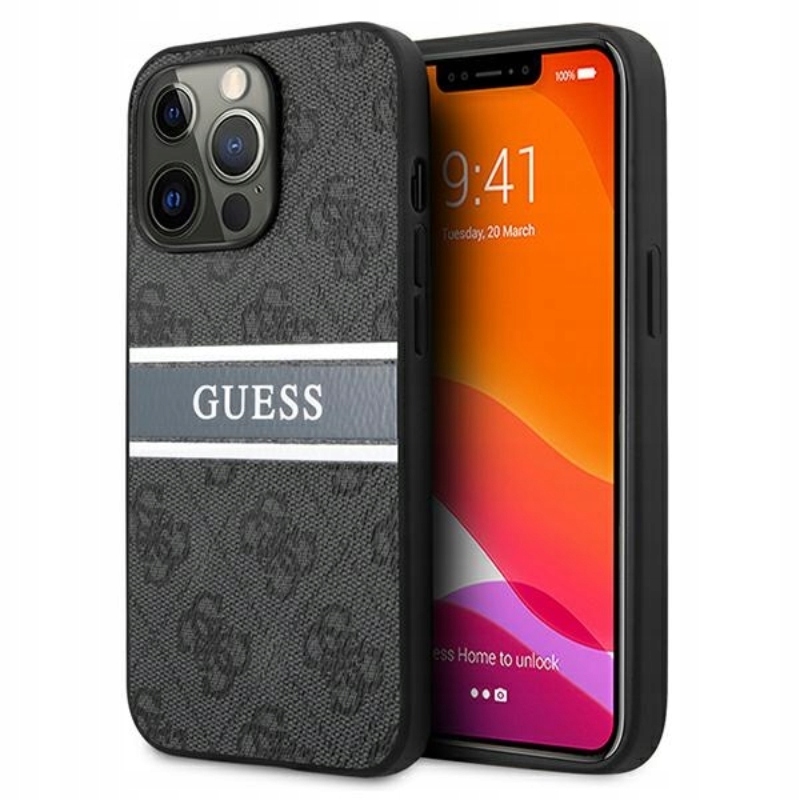Guess Etui iPhone 13 Pro Max (szary)