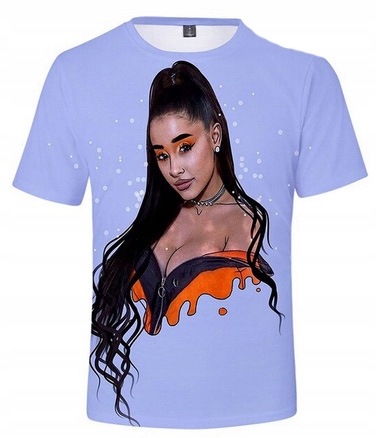 T-Shirt Koszulka dla Dzieci Ariana Grande r.130