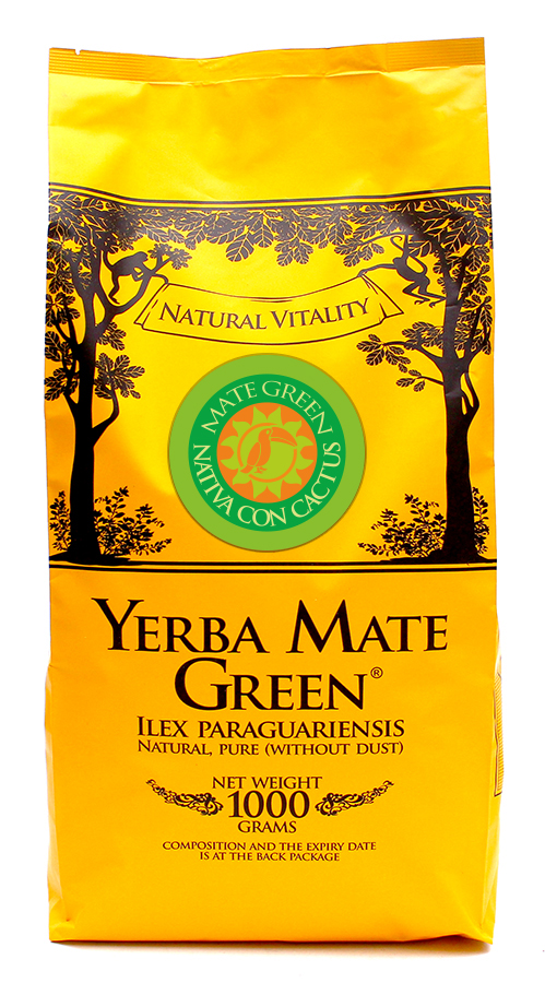 Yerba Mate Green Cactus Sencha Kaktusowa 1000g 1kg