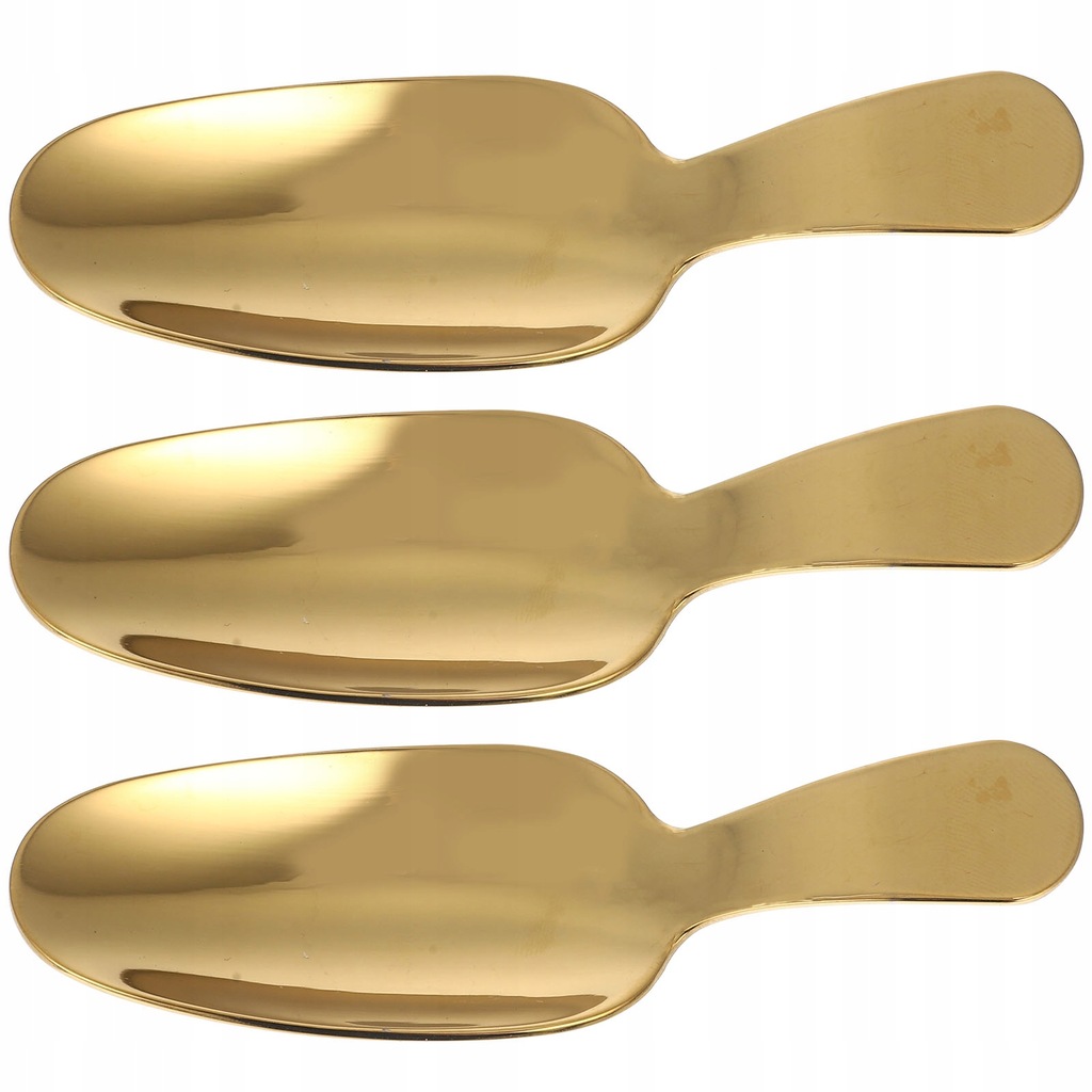 ICE CREAM DESSERT SPOON SCOOPS SMALL 3 PCS