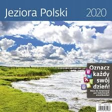 KALENDARZ 2020 MIASTA JEZIORA POLSKI 30X30CM