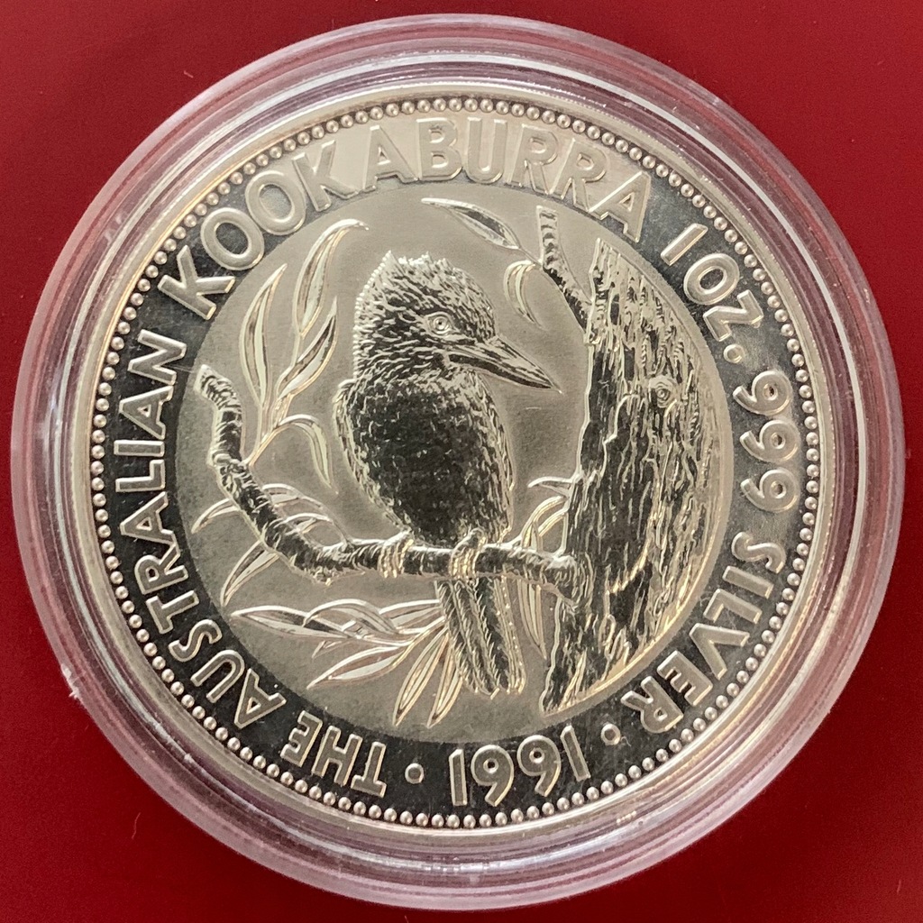 Купить Серебряная монета Кукабарра 1 унция 1991 года!: отзывы, фото, характеристики в интерне-магазине Aredi.ru