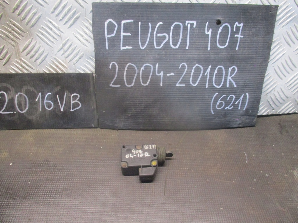 SIŁOWNIK KLAPKI PALIWA PEUGEOT 407 04-11R