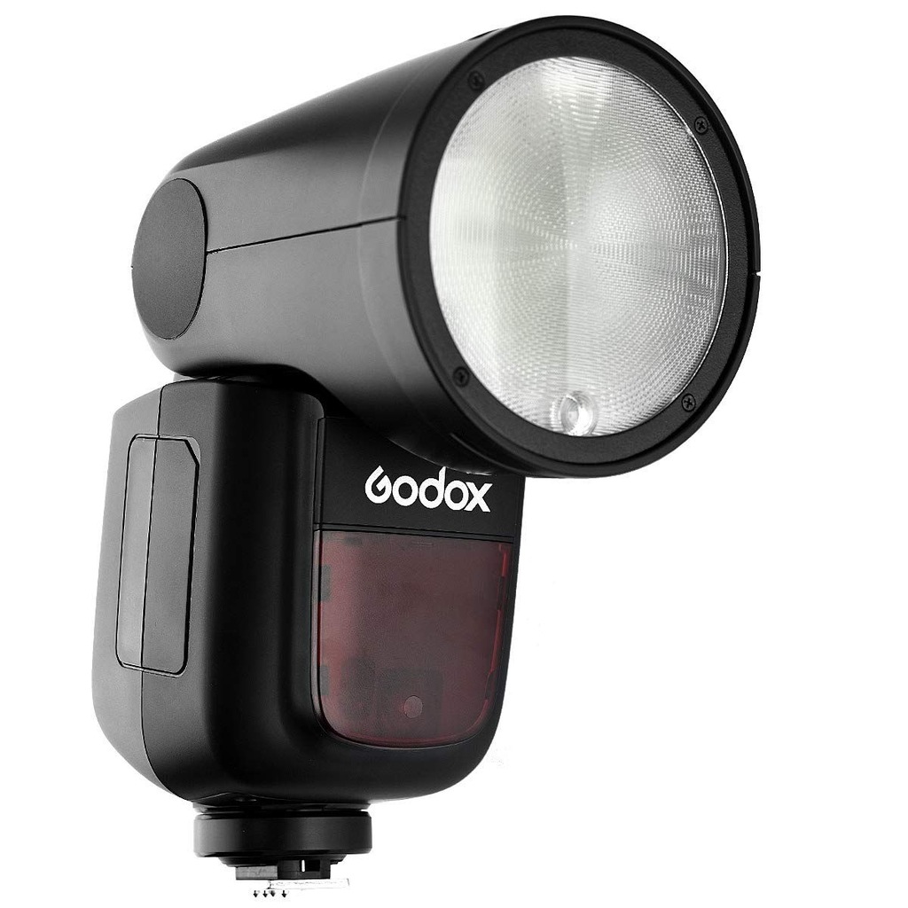 Uszkodzona lampa błyskowa do aparatu Godox V1C TTL