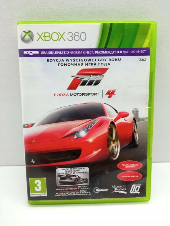 GRA XBOX 360 FORZA MOTORSPORT 4