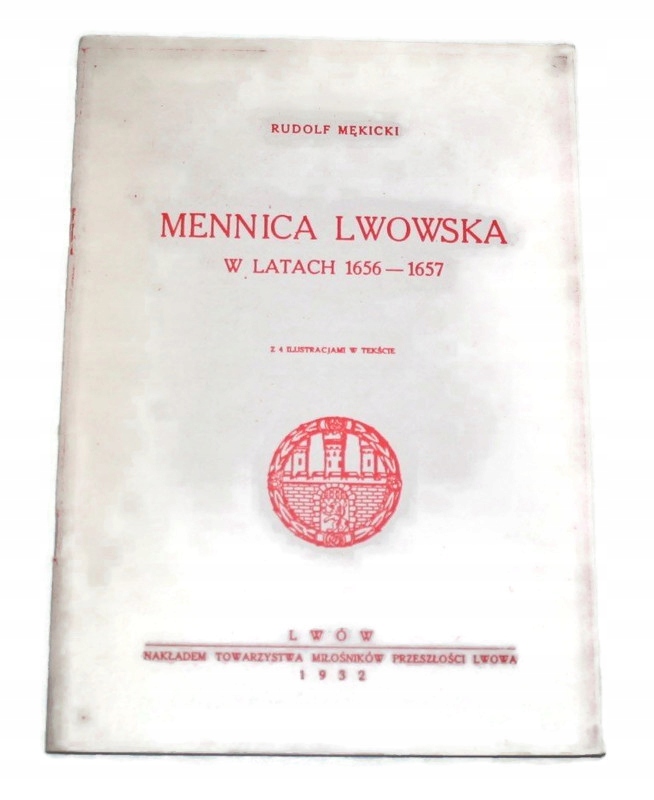 MENNICA LWOWSKA W LATACH 1656-1657 reprint Mękicki