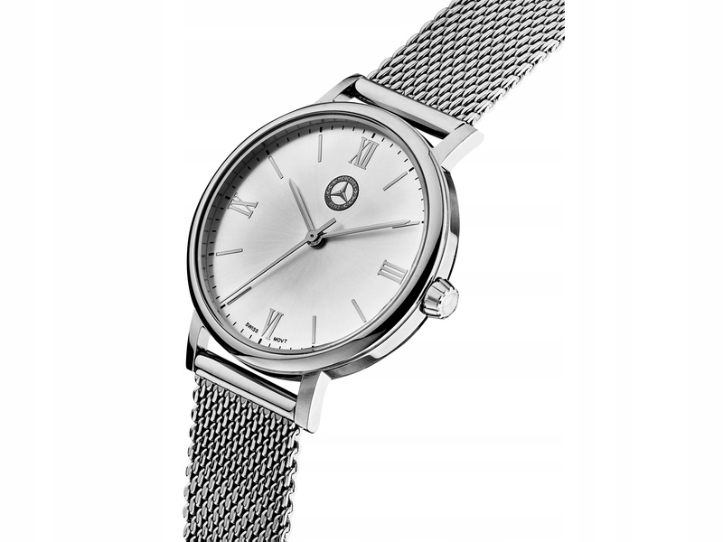 ZEGAREK DAMSKI CLASSIC LADY SILVER MERCEDES-BENZ