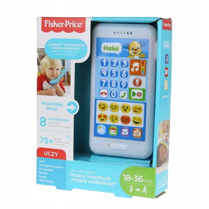 Fisher Price Uczący smartfonik Szczeniaczka - Nagr