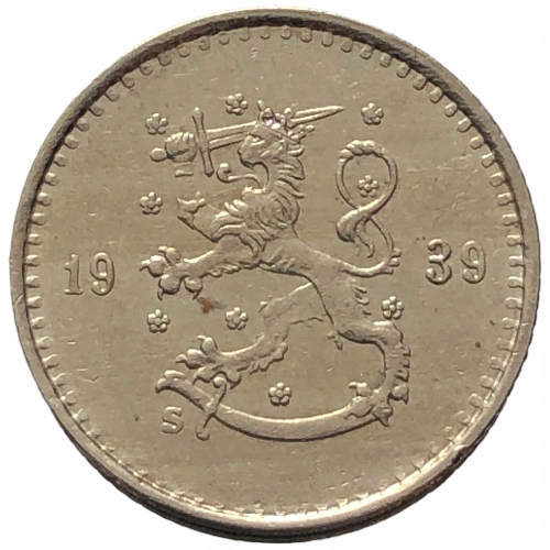 54273. Finlandia, 25 pennia 1939 r.