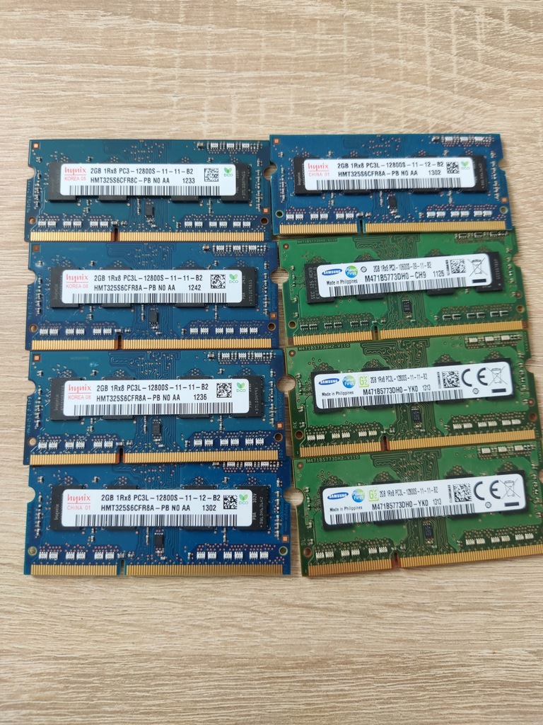 Hynix Samsung 2GB DDR3 PC3L-12800S