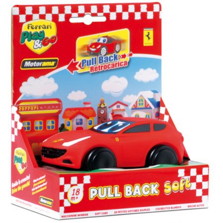 FERRARI AUTO PULL BACK SOFT 502170 TM TOYS