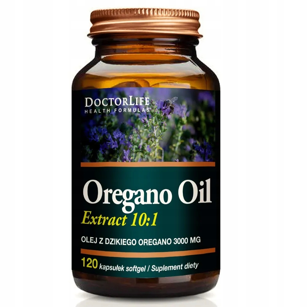 Oregano Oil olej z dzikiego Oregano 3000mg supleme