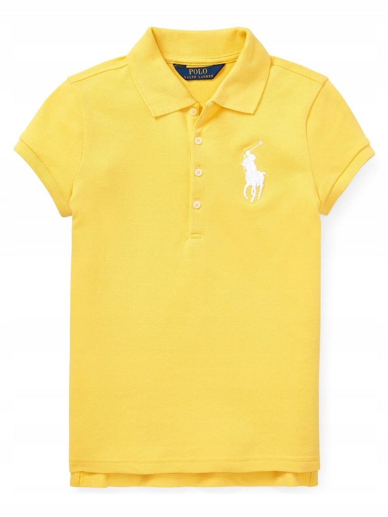 RALPH LAUREN ŻÓŁTA DZIEWCZĘCA KOSZULKA POLO__150