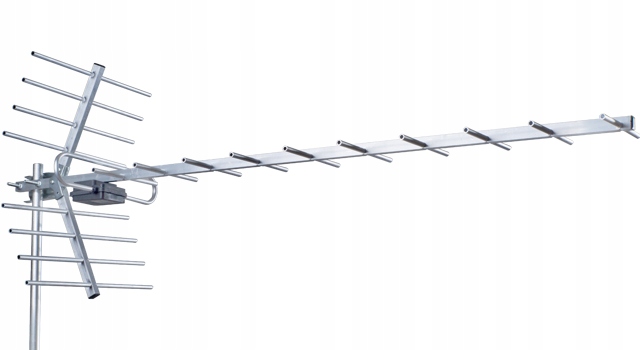 ANTENA DVB-T YAGI 19-elem. 21-69 + symetryzator