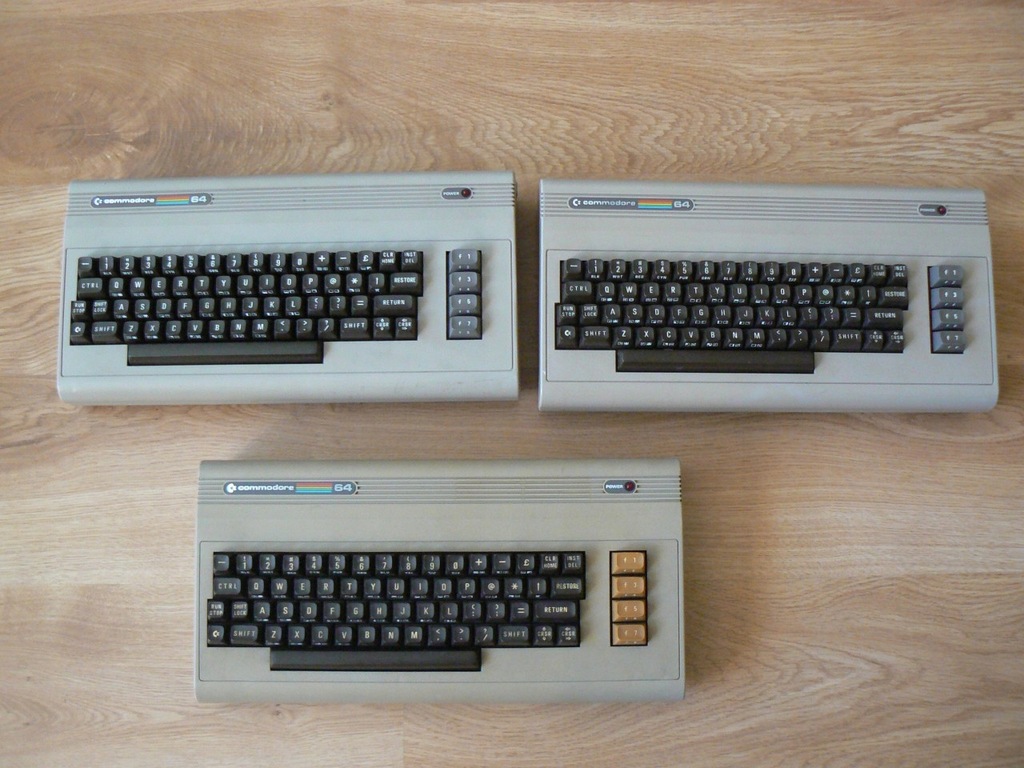Commodore 64 zestaw 3 sztuki