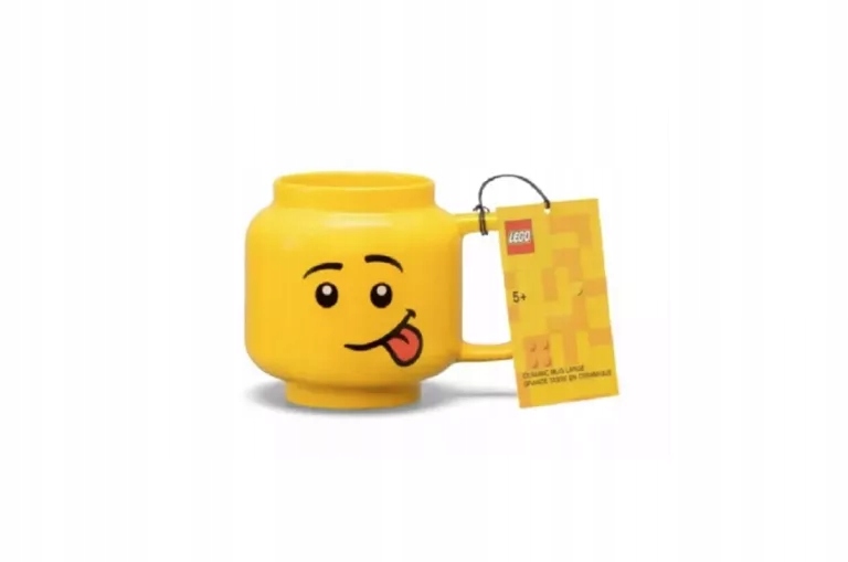 LEGO KUBEK CERAMICZNY DUŻY - GŁUPTAS JĘZYK 530 ML