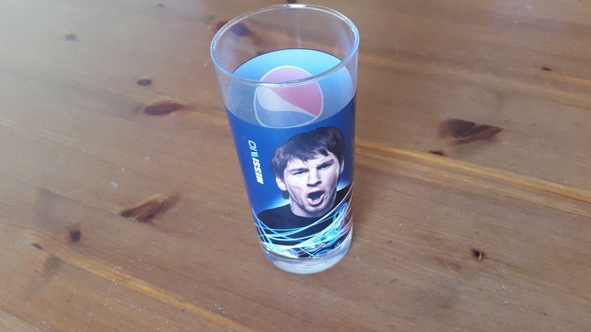 Szklanka Messi