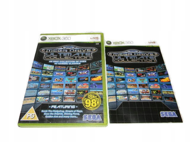 SEGA MEGA DRIVE 40 GIER W 1 XBOX 360 ! SONIC