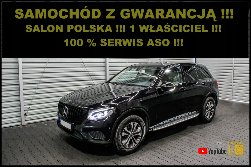 Mercedes GLC 220 100% Serwis MERCEDES + Salon