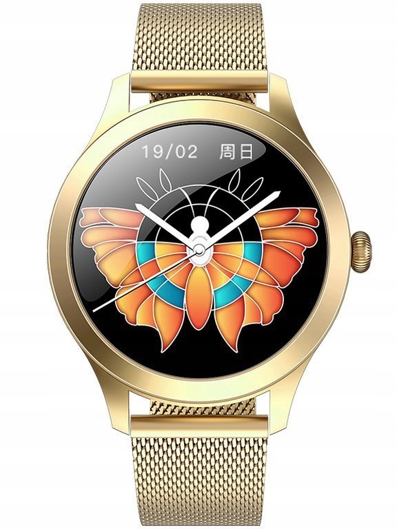 SMARTWATCH Gino Rossi SW014-4 gold (zg325d)