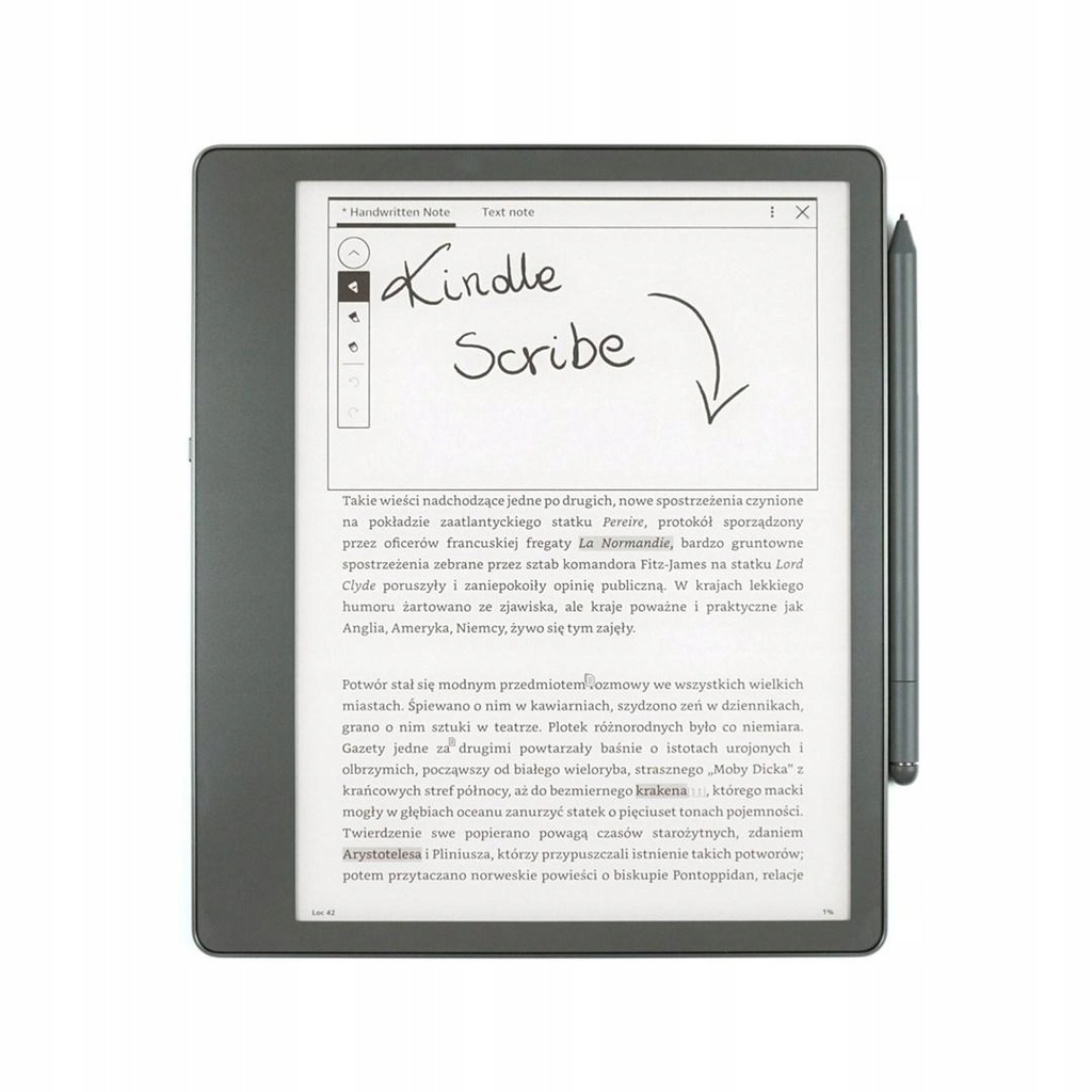 Ebook Kindle Scribe 10,2'' 32GB WiFi Premium Stylus Pen Grey