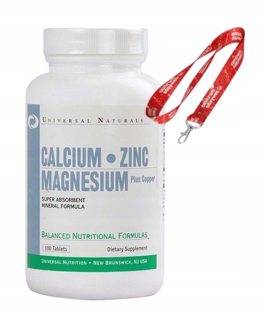 Universal Calcium Zinc Magnesium 100 tabl + GRATIS