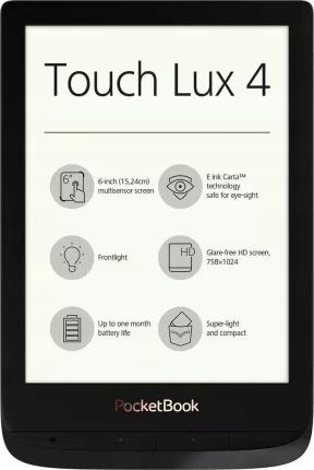 Pocketbook Touch Lux 4 # PB627 # Black # Stan BDB!