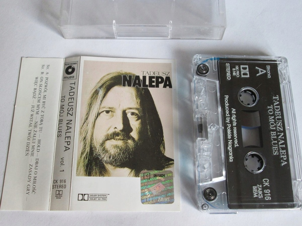 Купить Тадеуш Налепа-To Moj Blues vol.1 кассета 1989 PN: отзывы, фото, характеристики в интерне-магазине Aredi.ru