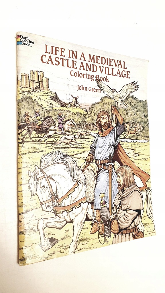 Life in a Medieval Castle Coloring Book John Green - 11850605177 ...