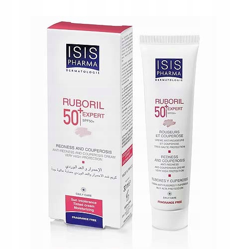 ISIS PHARMA Ruboril Expert 50+ krem do skóry naczynkowej koloryzujący 40 ml
